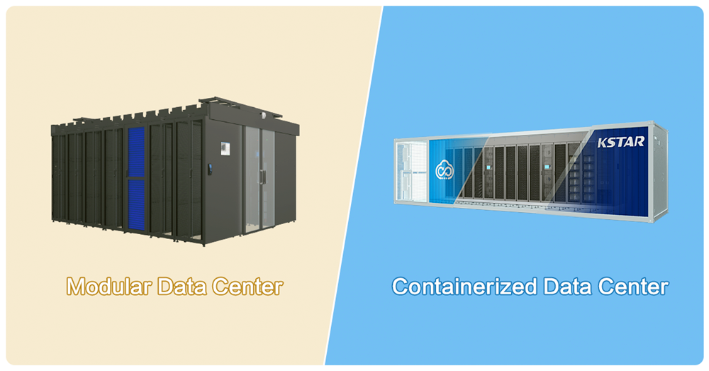 Difference between containized data center and modular data cetner 