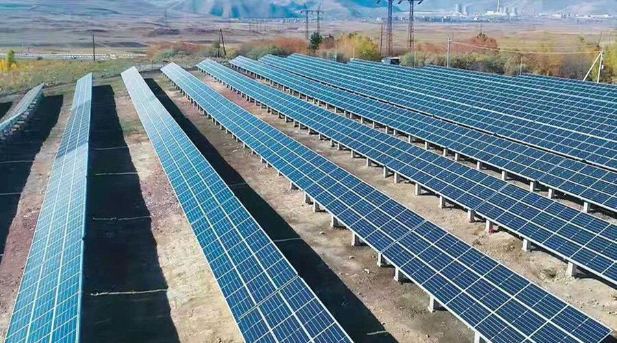 Proyecto fotovoltaico comercial KSTAR de 2,2 MW en Armenia