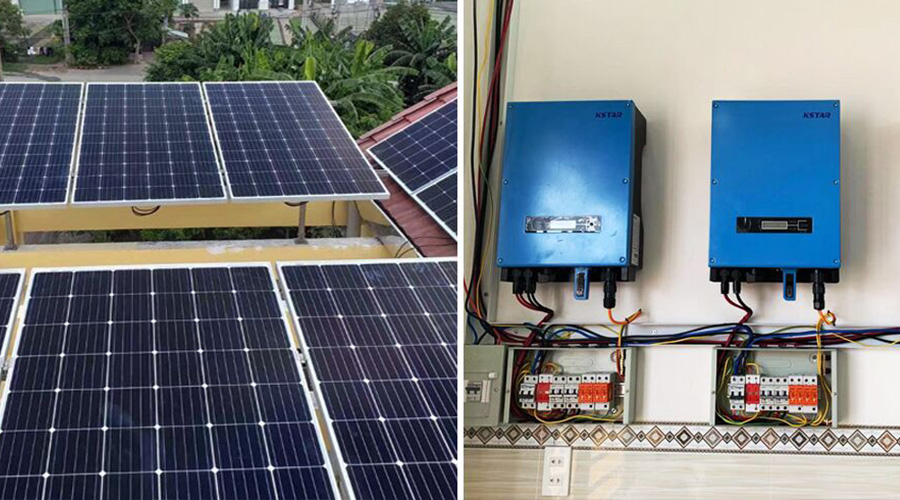 Solución fotovoltaica residencial en Vietnam