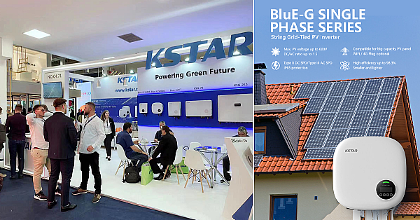 KSTAR presenta una solución fotovoltaica inteligente en Intersolar 2022